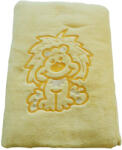  Stella takaró wellsoft hímzett 150x100cm sárga oroszlán - vital24