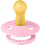 BIBS játszócumi - Colour natúr kaucsuk 6-18 hó babarózsaszín 1 db tasakban - vital24