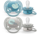 Philips játszócumi Ultrasoft Premium állatos 6-18hó fiús 2db - vital24