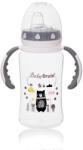 Baby Bruin széles nyakú PP cumisü tanulópohár 300ml szürke
