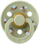 BIBS játszócumi - Studio Méhecskék Colour natúr kaucsuk 0-6 hó zsálya 1db tasakban - vital24