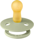 BIBS játszócumi - Colour natúr kaucsuk 6-18 hó zsálya 1 db tasakban - vital24