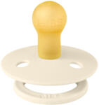 BIBS játszócumi - Colour natúr kaucsuk 0-6 hó krémfehér 1 db tasakban - vital24