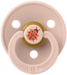 BIBS játszócumi - Studio Katica Colour natúr kaucsuk 0-6 hó púderrózsaszín 1db tasakban - vital24