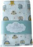  Soffi Baby takaró muszlin dupla szafaris 70x90cm