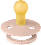 BIBS játszócumi - Colour natúr kaucsuk 0-6 hó púderrózsaszín 1 db tasakban - vital24