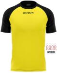 GIVOVA Capo sport póló Sárga/Fekete L fekete|sárga