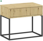 INTERMEBLE Éjjeliszekrény Tölgy Színben CADRO NR2 60 cm PUSH