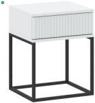 INTERMEBLE Éjjeliszekrény Fehér Színben CADRO NR1 40 cm PUSH