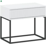 INTERMEBLE Éjjeliszekrény Fehér Színben CADRO NR2 60 cm PUSH
