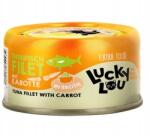 Lucky Lou Extrafood Tonhal és sárgarépa húsleves dobozban 70g