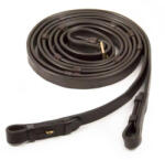 Schockemöhle Bőr kantár horoggal és csavarral Schockemöehle lovakhoz póni barna|sárga