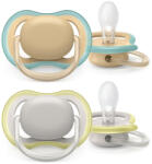 Philips játszócumi - ultra air 0-6hó neutral 2db - vitalcafe