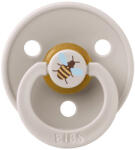 BIBS játszócumi - Studio Méhecske Colour natúr kaucsuk 18-36 hó gombaba 1db tasakban - vitalcafe