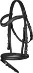 HORKA Kombinált orrszíj lovagló zablával Horka Jolly fekete