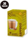 Italian Coffee 30 Capsule Italian Coffee Cappuccino - Compatibile Dolce Gusto