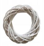 Eco Deco Fehér Fonott Koszorú Kör Gyűrű Természetes Vastag Fonott Alapozó 20 cm (4401-WBWIL-20)