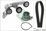 Schaeffler INA Vodné čerpadlo + sada klinového remeňa Schaeffler INA 529 0119 30 (529 0119 30)