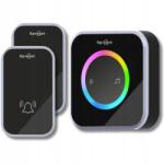 Spreest Vezeték Nélküli Kapucsengő Elemes Kapuhoz Vízálló 2 Gombos (Dzwonek bezprzewodowy 2M488-BS 2T1R Czarny)