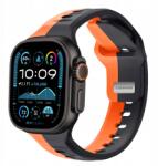  Cubenest Prémium sportpánt Apple Watch-hoz, fekete-narancssárga (B01R001DLBKOR)