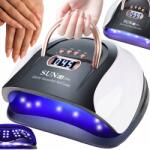 Lewer Uv Led Körömlámpa 256W Hibrid Zselékhez Erős Sun C4 Plus LCD (pedicure manicure utwardzanie lakieru)
