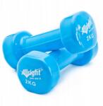 Allright Súlyzó, súlyzó szett 2x2 kg fitnesz súlyzó öntöttvas vinil (FE04029)