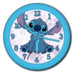 Kids Licensing Disney Lilo és Stitch, A csillagkutya falióra 25 cm (EWA3015LAS)