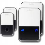 Spreest Vezeték Nélküli Kapucsengő Elemes Kapuhoz Vízálló Külső (Dzwonek bezprzewodowy U199-WW 1T1R Biały)