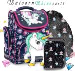 DERFORM Unikornisos iskolatáska SZETT - Shine (TEMBJR14/SZETT/4)