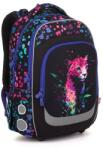 Topgal ergonomikus iskolatáska hátizsák Lori - Neon Leopard (LORI 25074) - iskolataskawebshop