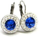 APHRODITÉ kapcsos fülbevaló- 14 mm (sapphire-crystal) (20220914701)