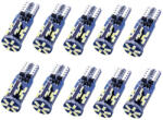  12/24V Canbus 10db-os T10-4014-30SMD Fehér (AL-T10-4014-30SMD)