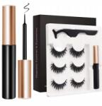  Műszempilla Szett Mágneses Hosszú Vízálló Mű Szempilla Csipesz Eyeliner Doboz (4069575248985)