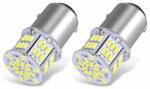  SMD-S25-3054SMD - 2db-os 21/5W 1157-54SMD - fehér - 12V (AL-22254)