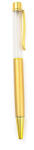  Világos Arany Színű (2) Ásványtörmelékkel Tölthető Golyóstoll