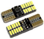  SMD-T10-24SMD 2db-os - fehér - 12V CANBUS (AL-19254)