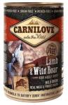 CARNILOVE Into the Wild Lamb&Wild Boar nedves kutyaeledel 400 g