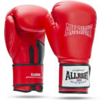 Allright Holland Allright CLASSIC bokszkesztyű, 14oz, piros, PU bőr, tépőzáras, csuklóvédelem (SW02047)