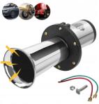  Vintage stílusú duda 12 V, Retro Vintage krómozott duda