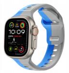  Cubenest prémium sportszíj Apple Watch-hoz, kék-szürke (B01R001DLLGBL)