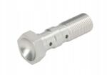 TRW Fékcsőcsavar M10x1, ezüst (2 vezetékhez)