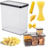 Rotho Élelmiszer Tároló Doboz Tésztához, Liszthez 3, 2L Grafit Loft (1160808080)