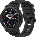Amazfit Curea pentru Amazfit T-Rex 3 Pro - QuickFit, silicon durabil, design modern - negru