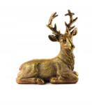 Mondex Santa Lila Figura h18x15x7cm arany (HTOP2915-SW)