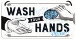 Nostalgic Art Germany Placă metalică cu Șnur 10 x 20 - Wash Your Hands - Spalati - Va pe Maini (2113)