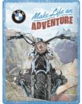 Nostalgic Art Germany Placă Decor 30 x 40 - BMW Make Life An Adventure - BMW Transforma - Ti Viata Intr - O Aventura (2259)