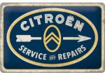 Nostalgic Art Germany Placă metalică 20 x 30 - Citroen - Service ; Repairs - Citroen - Service și Reparatii (2069)