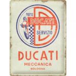 Nostalgic Art Germany Placă Decor 30 x 40 - Ducati Moto Servizio Meccanica - Service Mecanic (2492)
