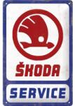 Nostalgic Art Germany Placă metalică 20 x 30 - Skoda - Service (2360)