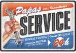 Nostalgic Art Germany Placă metalică 20 x 30 - Papas Service - Service - Ul Lui Tata (2363)